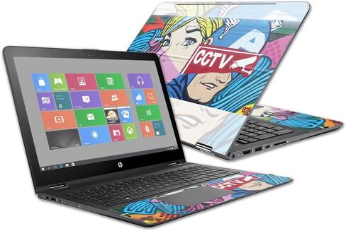 MightySkins Skin Compatible with HP Envy x360 15z 15" (2016) - Train Graffiti | Protective, Durable, and Unique Vinyl Decal wrap Cover | Easy to Apply, Remove, and Change Styles | Made in The USA in Saudi Arabia