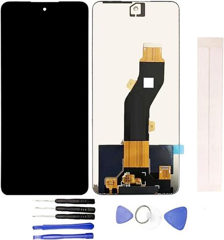 Generic Jaytong LCD بديلة لـ Tecno Spark 20C BG7n شاشة LCD تعمل باللمس (أسود) in Saudi Arabia