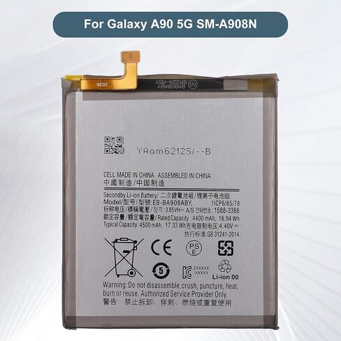 Replacement Battery EB-BA908ABY Compatible with Samsung Galaxy A90 5G SM-A908N with Tools in Saudi Arabia
