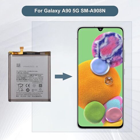 Replacement Battery EB-BA908ABY Compatible with Samsung Galaxy A90 5G SM-A908N with Tools in Saudi Arabia
