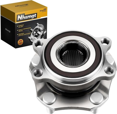 مجموعة محور تحمل العجلات الأمامية 513357 مع ABS متوافقة مع Nissan Rogue 2014-2020، Rogue Sport 2017-2022، 5 عروة in Saudi Arabia