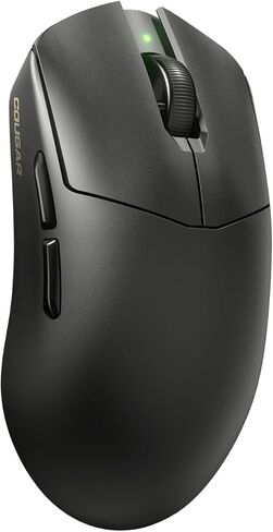 ماوس ألعاب COUGAR Revenger Pro 4K، لاسلكي 4K، معدل استقصاء 4000 هرتز، مستشعر بصري Pixart 26,000 نقطة في البوصة (أسود) in Saudi Arabia