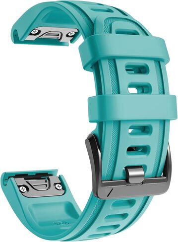 NotoCity متوافق مع حزام ساعة Fenix ​​6S 20 ملم رياضي لساعة Fenix ​​5S/5S Plus/Fenix ​​7S/Fenix ​​6S Pro/D2 Delta S الذكية (أسود) in Kuwait