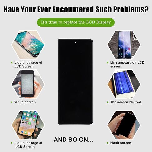 TFT LCD Display Replacement Compatible with Samsung Z Fold 5 SM-F946u F946b F946w F946a Touch Screen Digitizer Assembly with Repair Tools-6.6inch No Fingerprint in Saudi Arabia