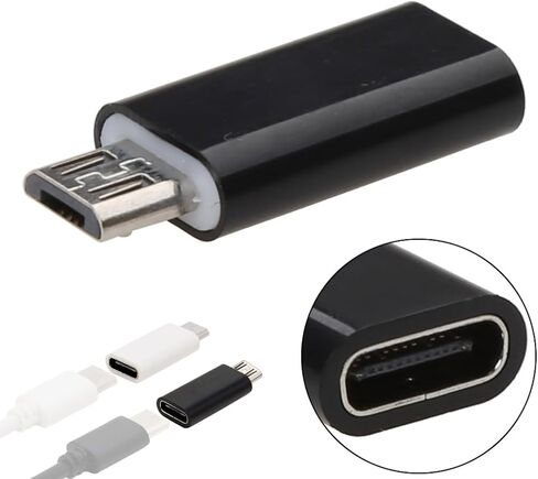 مايكرو USB 2.0 5Pin (ذكر) إلى USB 3.1 نوع C (أنثى) تحويل موصل دائم in Saudi Arabia