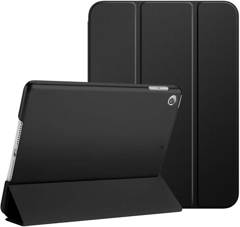 Case for iPad 10th Gen 10.9 inch, Slim Stand Protective Cover with Hard PC Translucent Back Shell Cover for iPad 10th Generation 2022, Auto Wake/Sleep, Support Touch ID, Black in Saudi Arabia