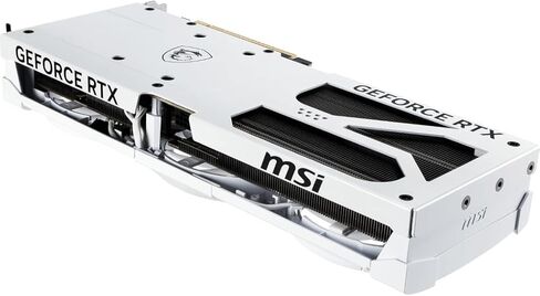 msi GeForce RTX 5080 Ventus 3X OC Triple Fan Graphics Card, 16GB GDDR7, 1801 AI Tops, DLSS 4, AI Content Creation, Local LLM Inference, DP 2.1b x3, HDMI 2.1b, with GPU Holder in Saudi Arabia