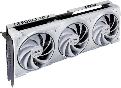 msi GeForce RTX 5080 Ventus 3X OC Triple Fan Graphics Card, 16GB GDDR7, 1801 AI Tops, DLSS 4, AI Content Creation, Local LLM Inference, DP 2.1b x3, HDMI 2.1b, with GPU Holder in Saudi Arabia
