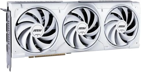 msi GeForce RTX 5080 Ventus 3X OC Triple Fan Graphics Card, 16GB GDDR7, 1801 AI Tops, DLSS 4, AI Content Creation, Local LLM Inference, DP 2.1b x3, HDMI 2.1b, with GPU Holder in Saudi Arabia