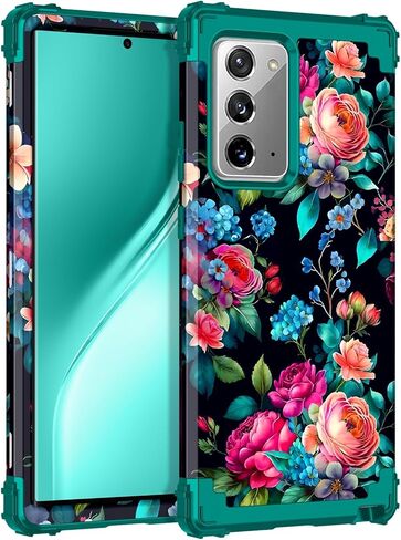 Rancase for Galaxy S25 Case,Three Layer Heavy Duty Shockproof Protection Hard Plastic Bumper +Soft Silicone Rubber Protective Case for Samsung Galaxy S25,Glow in The Dark-Purple in Saudi Arabia