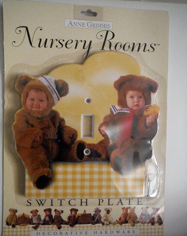 Switch Plate "Nursery Rooms" by Anne Geddes in Saudi Arabia