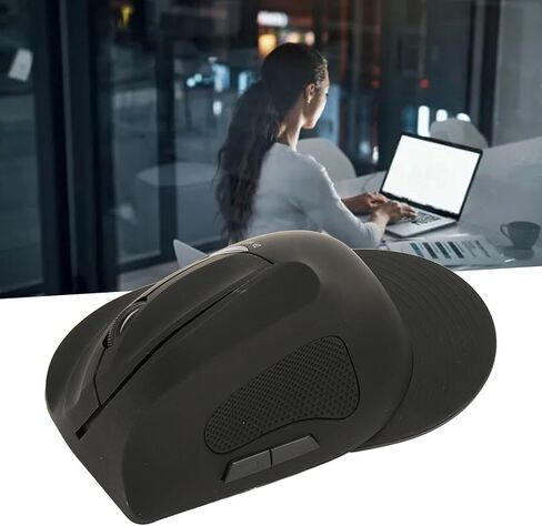 Ergonomic Vertical Mouse, 3 Levels DPI Gaming Optical with Reduced Discomfort, Connection for Gaming Daily Work in Saudi Arabia