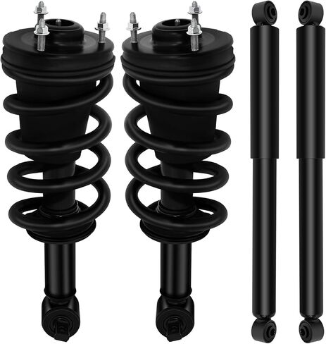 Shocks for Chevy,AUTOMUTO 4x Front Rear Shocks Absorbers Fit for 2002-06 for Chevy Avalanche 1500,99-07 for Chevy Silverado 1500/for GMC Sierra 1500,00-06 C-hevy Suburban 1500/Tahoe/G-MC Yukon 344381 in Kuwait