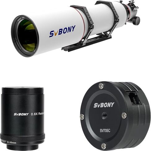 SVBONY SV705C Telescope Camera Bundle with SV209 Field Flattener and SV550 APO Telescope in Saudi Arabia