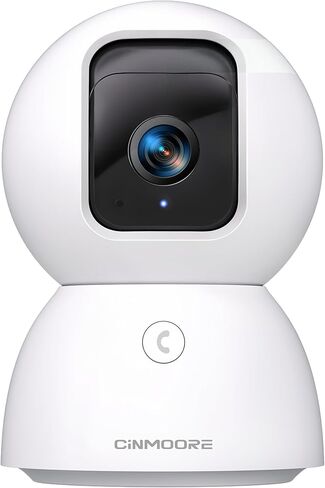 كاميرا Lexip Snowman واي فاي داخلية، 3K 5MP فائقة الدقة، 355 درجة عموم/110 درجة إمالة، الذكاء الاصطناعي لتتبع الإنسان/الحيوانات الأليفة، رؤية ليلية خالية من اللون الأحمر، 64 جيجابايت متضمنة، مكالمات صوتية، درع الخصوصية التلقائي، صوت ثنائي الاتجاه in Kuwait