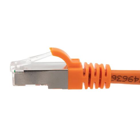 كابل تصحيح NavePoint Ethernet CAT6، F/UTP، 26AWG، 1 قدم، 5 حزم، برتقالي in Saudi Arabia