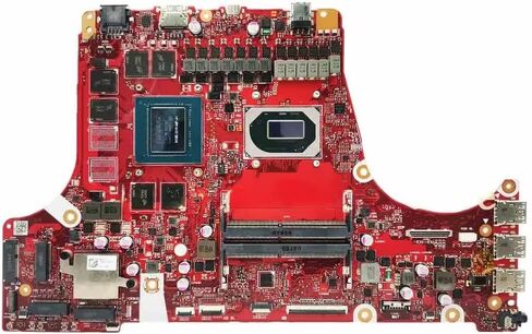 اللوحة الأم للكمبيوتر المحمول ROG Strix G15 G512LH G512Li G512L، متوافقة مع معالجات Intel i5 i7 من الجيل العاشر، واللوحة الرئيسية للكمبيوتر المحمول (1650Ti i7-10870 15 بوصة) in Saudi Arabia