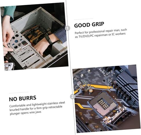 Vaguelly 3pcs Chip Up Tool Kit سبائك الألومنيوم الجسم مكونات Ic أداة سهلة قبضة ومريحة المحمولة in Saudi Arabia