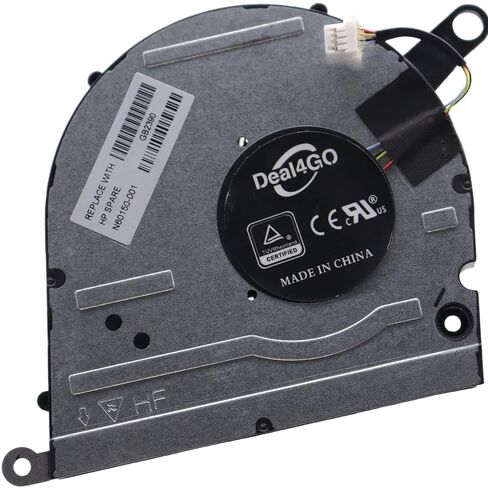 Deal4GO CPU Cooling Fan N60150-001 Replacement for HP Pavilion Plus 14-EW 14-EY 14-EW0000 14-EW0010NR 14-EY0095CL in Saudi Arabia