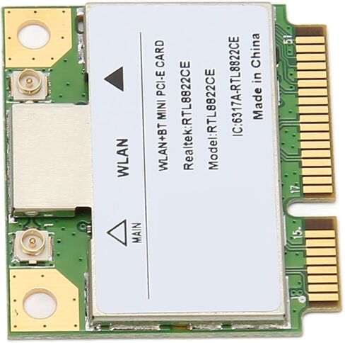 CHICIRIS Mini PCIe WiFi Card Dual Band Gigabit 2.4G 5G Network for Laptops Computers 1 Pack in Saudi Arabia
