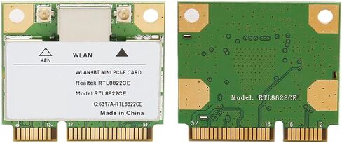 CHICIRIS Mini PCIe WiFi Card Dual Band Gigabit 2.4G 5G Network for Laptops Computers 1 Pack in Saudi Arabia
