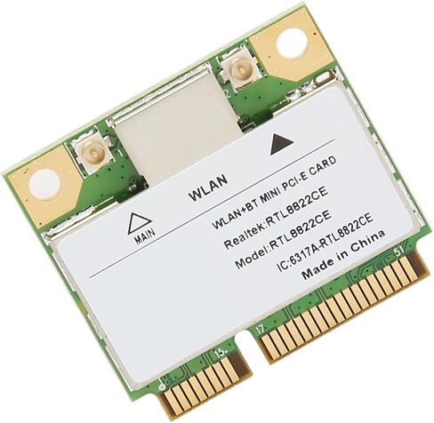 CHICIRIS Mini PCIe WiFi Card Dual Band Gigabit 2.4G 5G Network for Laptops Computers 1 Pack in Saudi Arabia