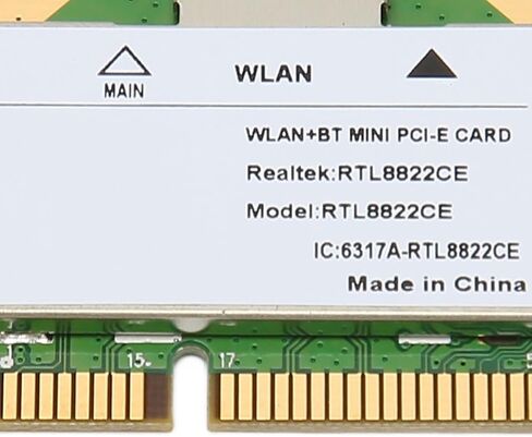 CHICIRIS Mini PCIe WiFi Card Dual Band Gigabit 2.4G 5G Network for Laptops Computers 1 Pack in Saudi Arabia