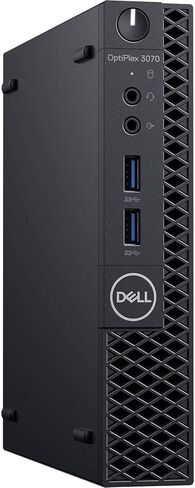 Dell Optiplex 3070 (Latest Model) Micro PC (MFF) Core i3-9100T (3.10Ghz Quad Core) 8GB DDR4 RAM 256GB PCIe M.2 SSD Windows 11 Professional (Renewed) in Saudi Arabia