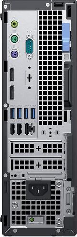 سطح مكتب Dell Optiplex 7070 صغير الحجم، ثماني النواة i7 9700 3.0 جيجا هرتز، 16 جيجا DDR4، 2 تيرابايت NVMe SSD، USB من النوع C، DVD-RW، Windows 11 Pro (متجدد) in Saudi Arabia