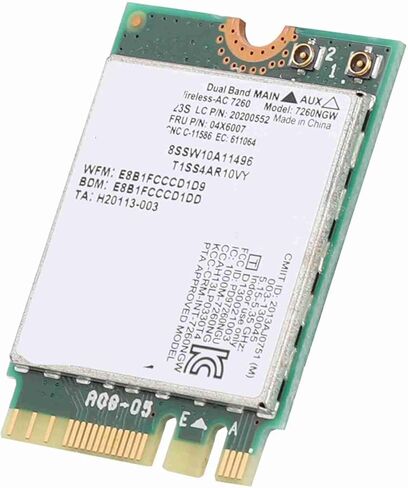 CHICIRIS 7260 AC Wireless Network Card 867Mbps - Two No: 04X6007 00JT547 - Upgrade for T440S X240S Compatible ThinkPad Users in Saudi Arabia