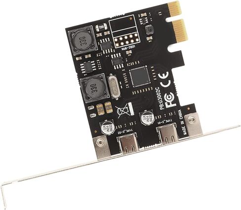 بطاقة توسيع PCI E إلى النوع C من CHICIRIS، سرعة نقل 5 جيجابت في الثانية فعالة وآمنة للنظام، بطاقة توسيع للتأمين بمنفذين للاستخدام المكتبي in Saudi Arabia