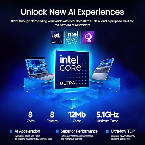 Dell 16 Plus Laptop Touchscreen Computer, 16" FHD+ Touch Screen Business Laptop PC, Intel Core Ultra 9 for Gaming & AI, 32GB DDR5 1TB SSD, Windows 11 Pro,Backlit Keyboard 10-Key,Wi-Fi 7,Thunderbolt in Kuwait