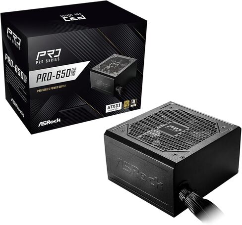 ASRock Intel Arc B570 Challenger 10GB OC & PRO-650G 650W 80+ Gold PSU | Smart 1440p Gaming Performance Bundle in Saudi Arabia