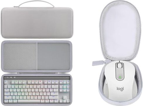 co2CREA Hard Case for Logitech G515 / G915 TKL Keyboard and Logitech Signature M650 L M550L Mouse in Saudi Arabia