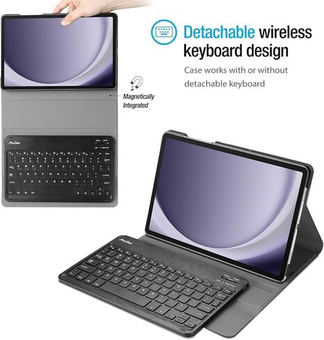 حزمة واحدة من واقي الشاشة ProCase لجهاز Galaxy Tab A9 Plus 11 بوصة 2023 مع حافظة لوحة المفاتيح لجهاز Galaxy Tab A9 Plus/A9+ 5G 11 بوصة 2023 in Kuwait