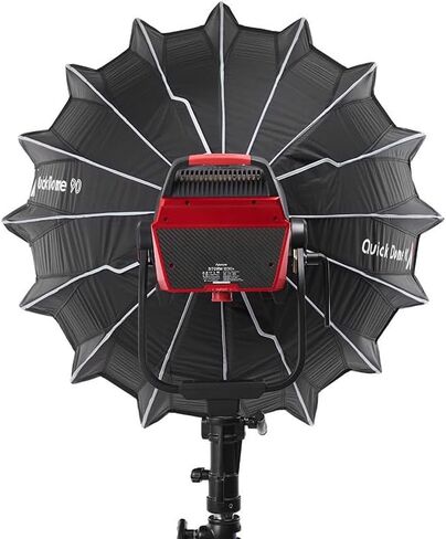 Aputure Light Dome Quick Dome 90 Softbox,90cm(3ft) Circular Bowens Mount | with Quick Release Design,Include Diffusion,Light Control Grid,Carrying Bag for Aputure Amaran Video Light in Kuwait