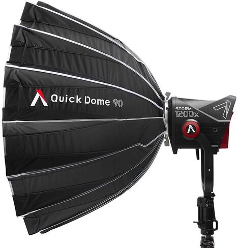 Aputure Light Dome Quick Dome 90 Softbox,90cm(3ft) Circular Bowens Mount | with Quick Release Design,Include Diffusion,Light Control Grid,Carrying Bag for Aputure Amaran Video Light in Kuwait