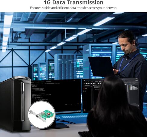 SIIG Single Port 1G SFP Ethernet Network PCIe Card - 1Gbps - Dual-Profile Design -Gigabit Ethernet - SFP Fiber Network Card - TAA Compliant (CN-GP1411-S1) in Saudi Arabia