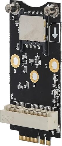 بطاقة محول SUNGOOYUE M.2 إلى Mini PCIE مع فتحة SIM، مادة PCB، متوافقة مع تحويل واجهة المفتاح A/E لوحدات WiFi 3G 4G in Kuwait
