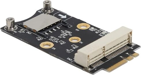بطاقة محول SUNGOOYUE M.2 إلى Mini PCIE مع فتحة SIM، مادة PCB، متوافقة مع تحويل واجهة المفتاح A/E لوحدات WiFi 3G 4G in Kuwait