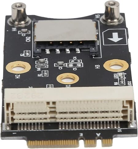 بطاقة محول SUNGOOYUE M.2 إلى Mini PCIE مع فتحة SIM، مادة PCB، متوافقة مع تحويل واجهة المفتاح A/E لوحدات WiFi 3G 4G in Kuwait