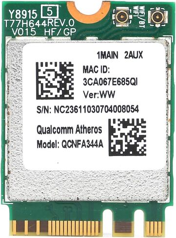 SUNGOOYUE QCNFA344A Dual Band Wireless Network Card, M2 NGFF Interface, 1200Mbps WiFi with 4.1, Compatible with, Notebooks in Saudi Arabia