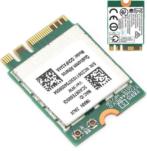 SUNGOOYUE QCNFA344A Dual Band Wireless Network Card, M2 NGFF Interface, 1200Mbps WiFi with 4.1, Compatible with, Notebooks in Saudi Arabia