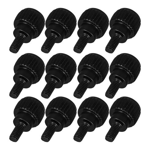 BESPORTBLE 24Pcs Black PC Thumb Screws with 6-32 Thread for Computer Case, Hard Drive, and Pci Slot Assembly, Small Screwdriver Set Kit for Electronics Replacement and Chassis Maintenance in Saudi Arabia