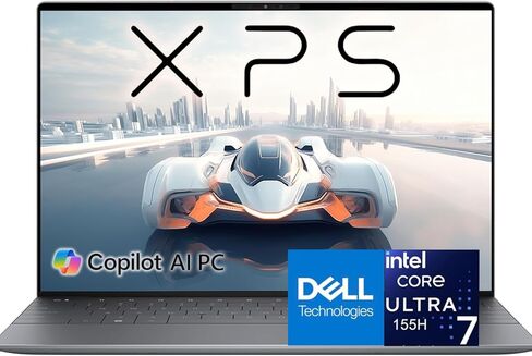 الكمبيوتر المحمول Dell XPS 13 9340 الذي يعمل بالذكاء الاصطناعي • Intel 16-Core Ultra 7 155H (> i9-10885H) • شاشة FHD مقاس 13.4 بوصة (1920 × 1200) • رسومات Intel Arc • ذاكرة الوصول العشوائي DDR5X بسعة 16 جيجابايت، ومحرك أقراص PCIe SSD سعة 2 تيرابايت • Wind in Saudi Arabia