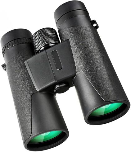 DOITOOL 10x42 High-Magnification Clear Binoculars for Adults, Compact Outdoor Binoculars with Fmc Lens, Low-Light Night Vision for Hiking, Bird Watching, Travel, and Theater Use, All-Black in Saudi Arabia
