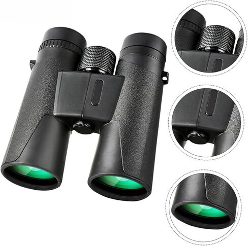 DOITOOL 10x42 High-Magnification Clear Binoculars for Adults, Compact Outdoor Binoculars with Fmc Lens, Low-Light Night Vision for Hiking, Bird Watching, Travel, and Theater Use, All-Black in Saudi Arabia