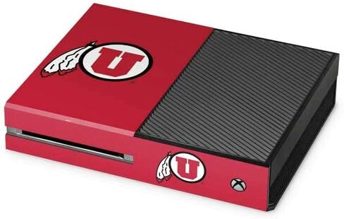 Skinit Decal Gaming Skin Compatible with Xbox One Console - Officially Licensed College University of Utah Design in Saudi Arabia
