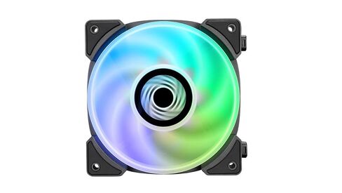 InWin Lynx LN120 مراوح علبة ثلاثية سوداء صامتة قابلة للربط جنبًا إلى جنب من النوع C Daisy-Chainable ARGB 120 مم (IW-FN-LN120-3PK) in Kuwait
