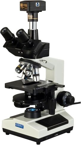 OMAX 40X-2000X 18MP USB3 Plan Phase Contrast Trinocular LED Lab Microscope with Turret Phase Disk in Saudi Arabia